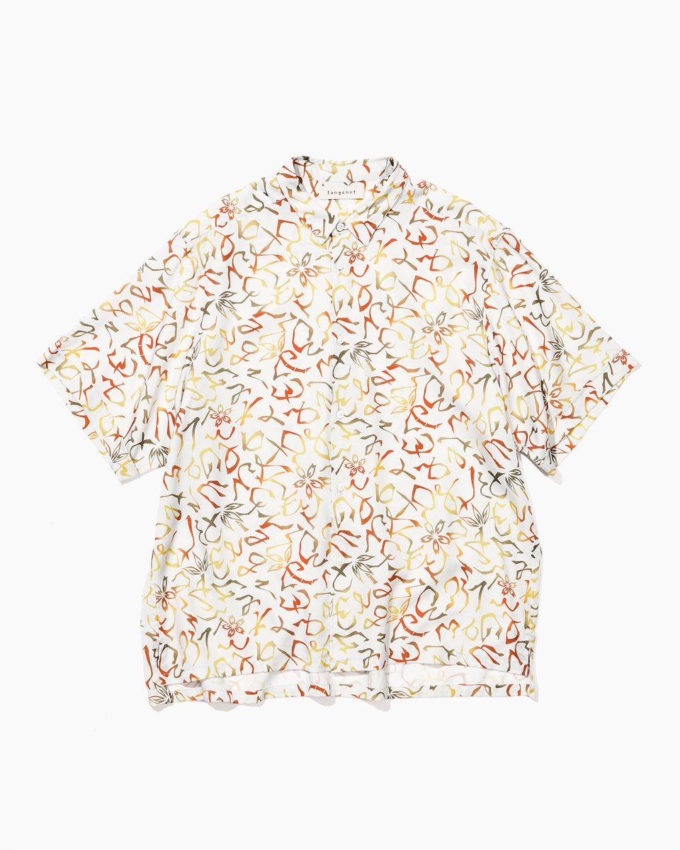 tangent print shirt