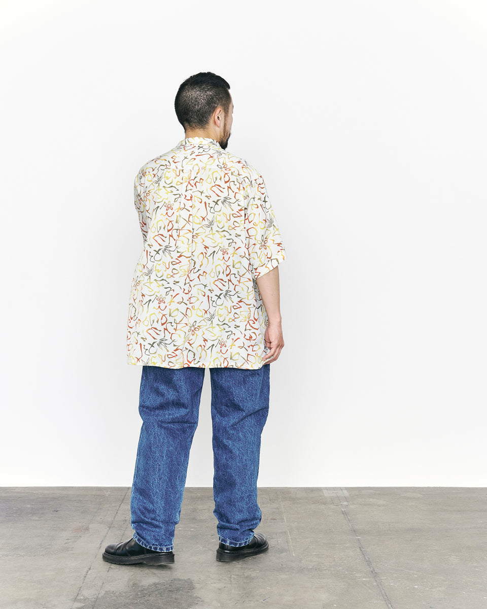 tangent print shirt