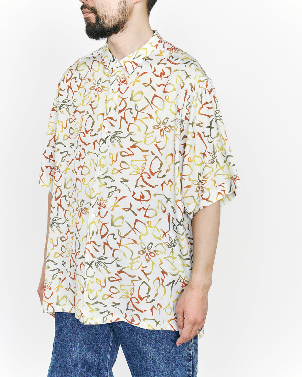 tangent print shirt